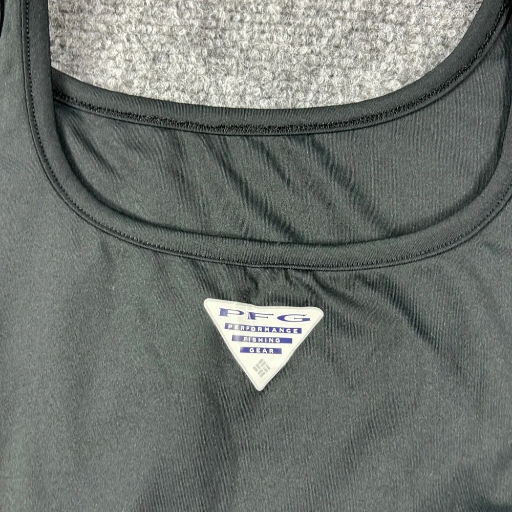 Columbia PFG Dress Womens Medium Black Freezer III Sleeveless Fishing Activewear - Picture 4 of 6